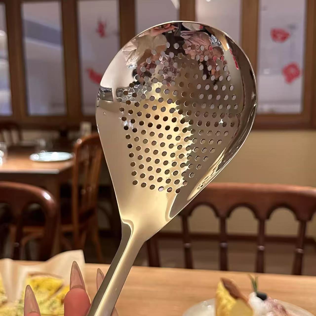 304 Stainless Steel Strainer Ladle