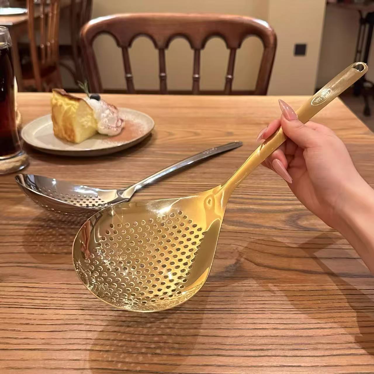 304 Stainless Steel Strainer Ladle