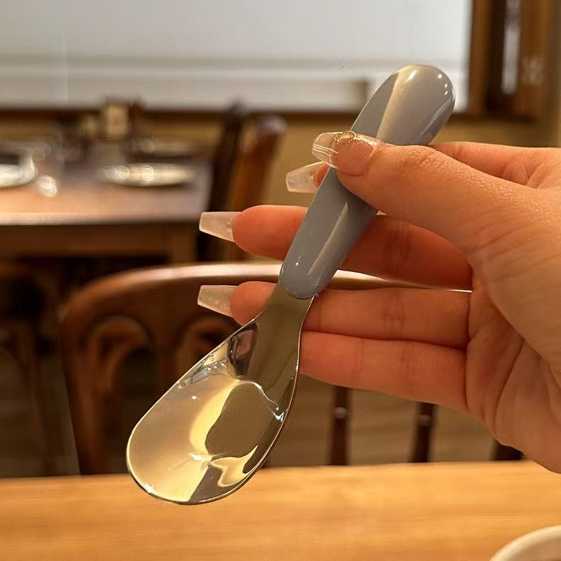 316L Stainless Steel Baby Feeding Spoon/Weaning Spoon with Storage Case