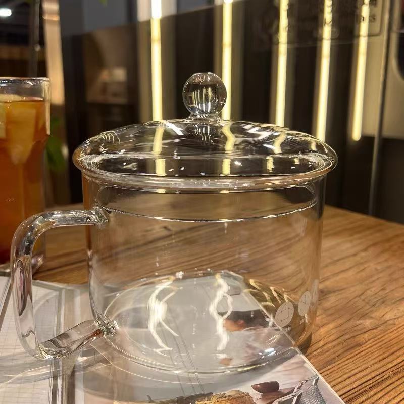 High borosilicate glass pot electric ceramic stove open fire high temperature instant noodle white fungus soup pot