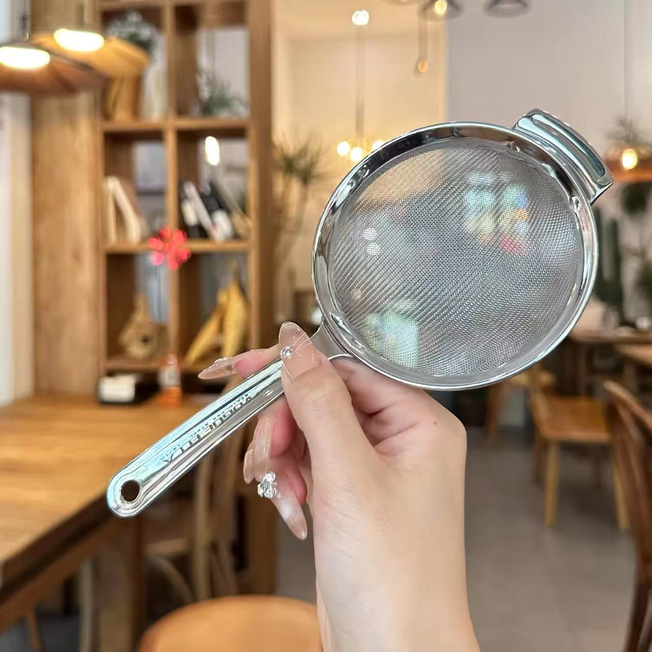 olander household kitchen soy milk filter screen 304 stainless steel filter screen ultra-dense fine mesh