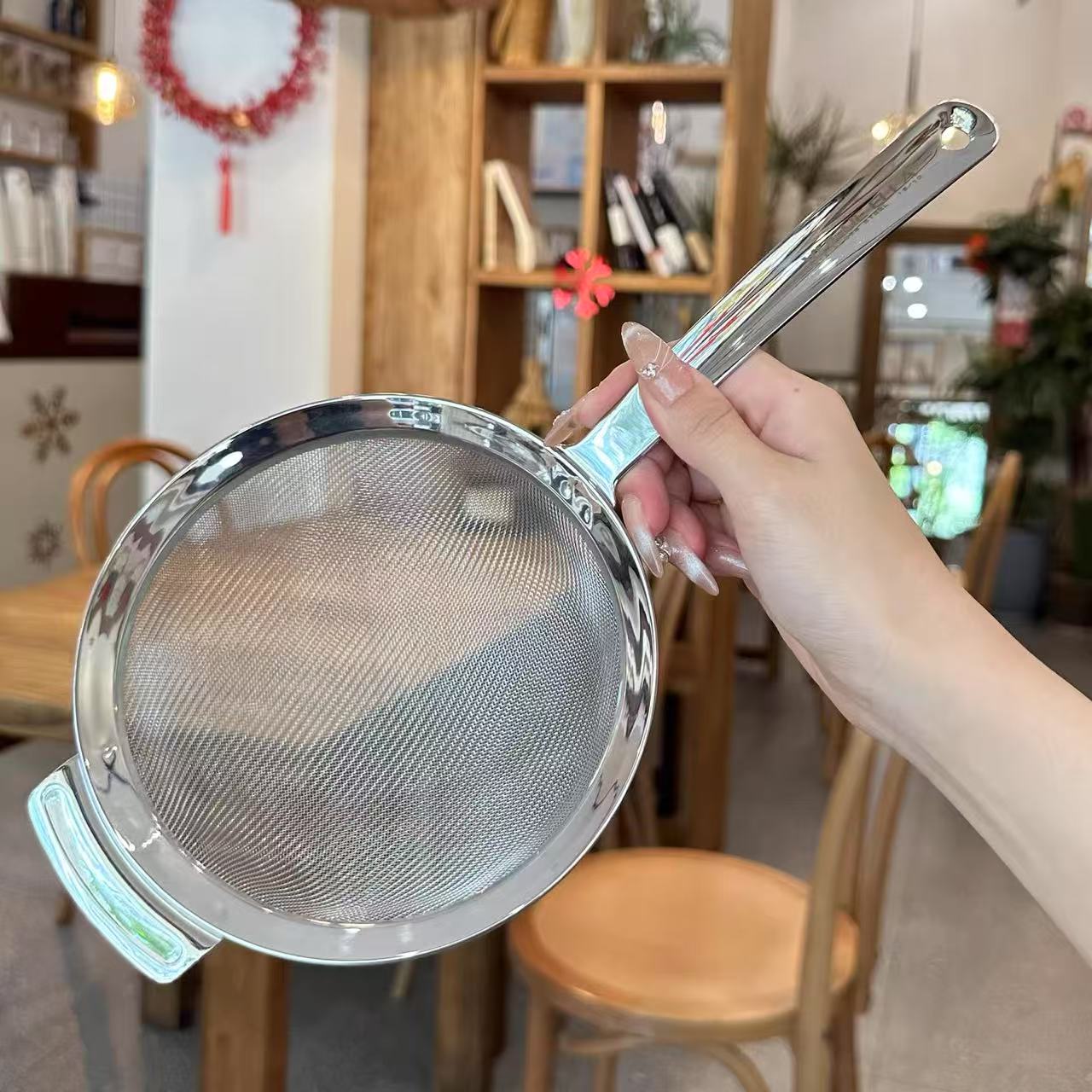 olander household kitchen soy milk filter screen 304 stainless steel filter screen ultra-dense fine mesh