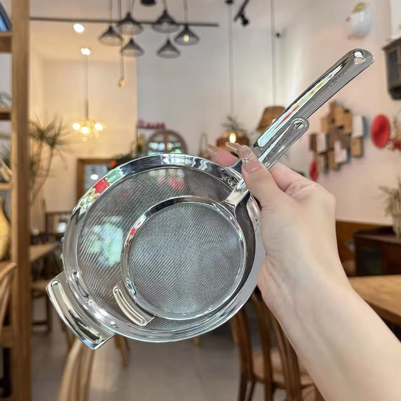 olander household kitchen soy milk filter screen 304 stainless steel filter screen ultra-dense fine mesh