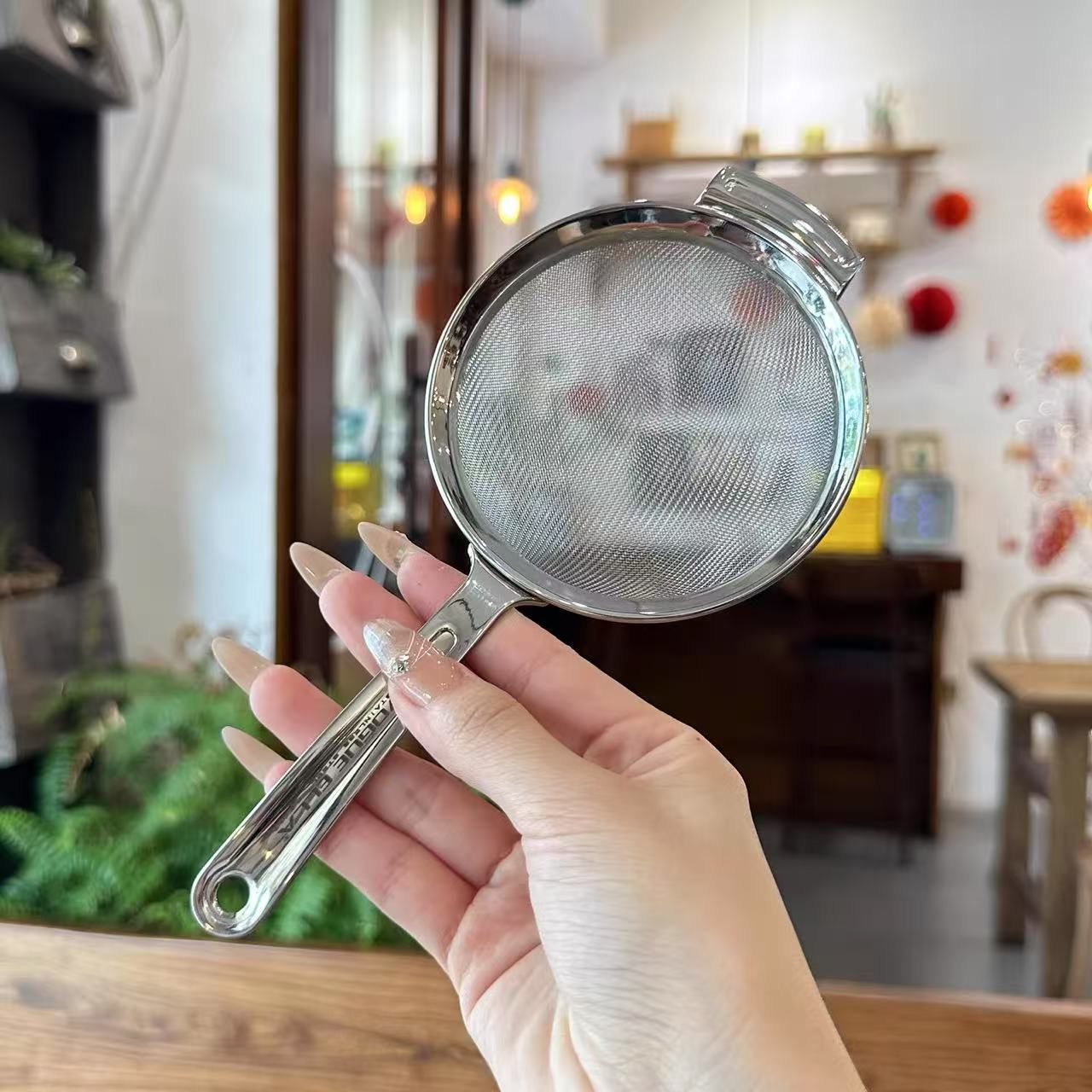 olander household kitchen soy milk filter screen 304 stainless steel filter screen ultra-dense fine mesh