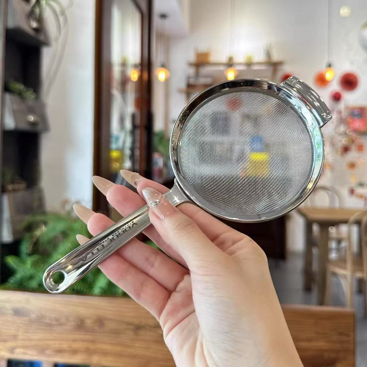 olander household kitchen soy milk filter screen 304 stainless steel filter screen ultra-dense fine mesh