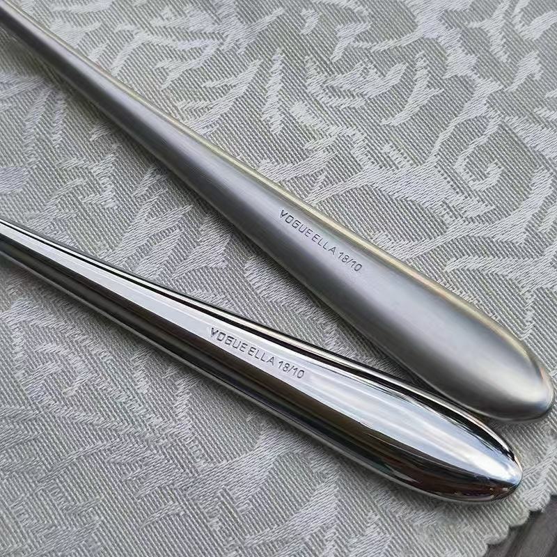 18/10 stainless steel mango serving spoon hotel restaurant canteen public spoon household public spoon square head large spoon