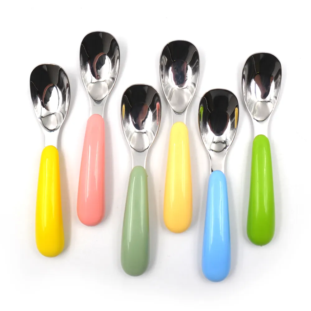316L Stainless Steel Baby Feeding Spoon/Weaning Spoon with Storage Case