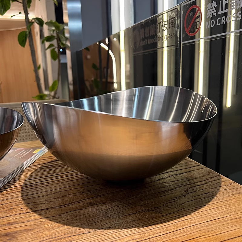 18/10 Fully Frosted Stainless Steel 304 Fruit Bowl
