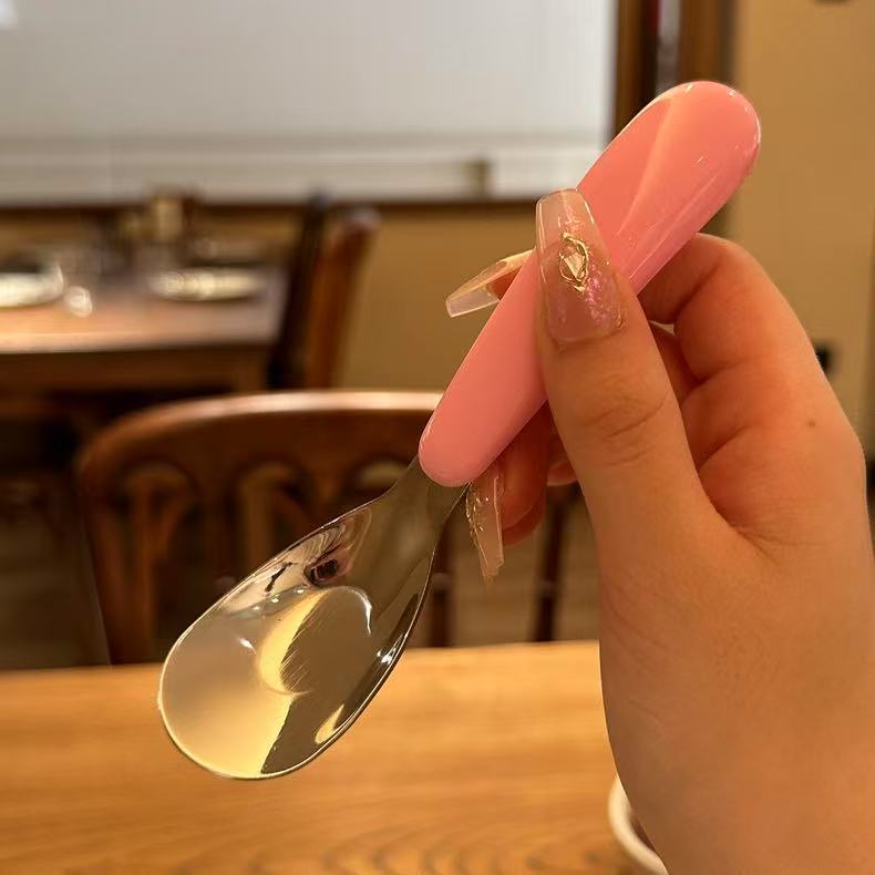 316L Stainless Steel Baby Feeding Spoon/Weaning Spoon with Storage Case