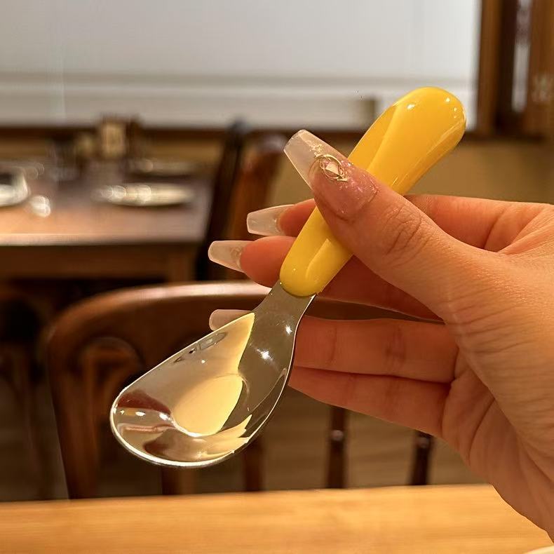 316L Stainless Steel Baby Feeding Spoon/Weaning Spoon with Storage Case