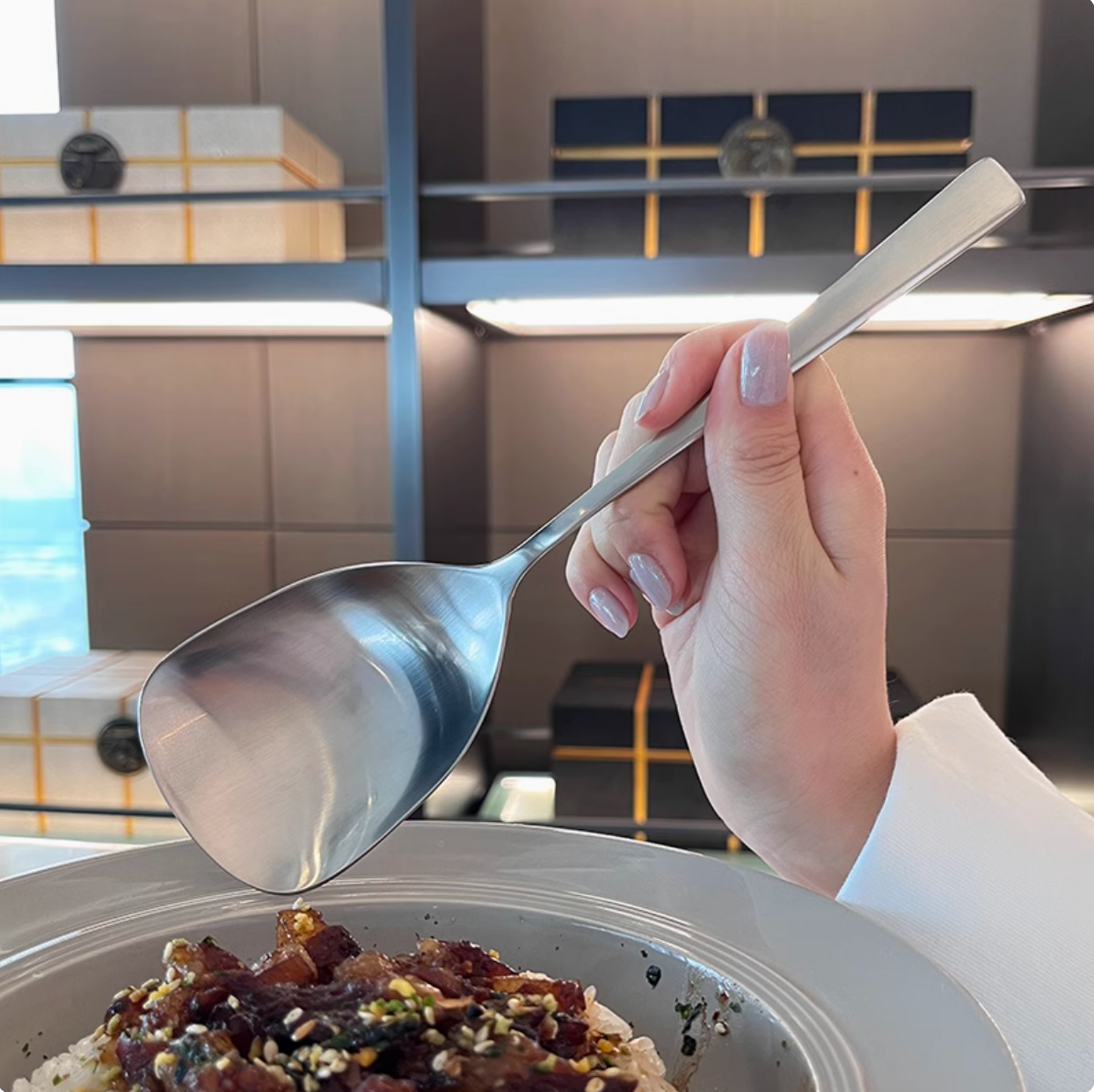 Stainless Steel Serving Spoon