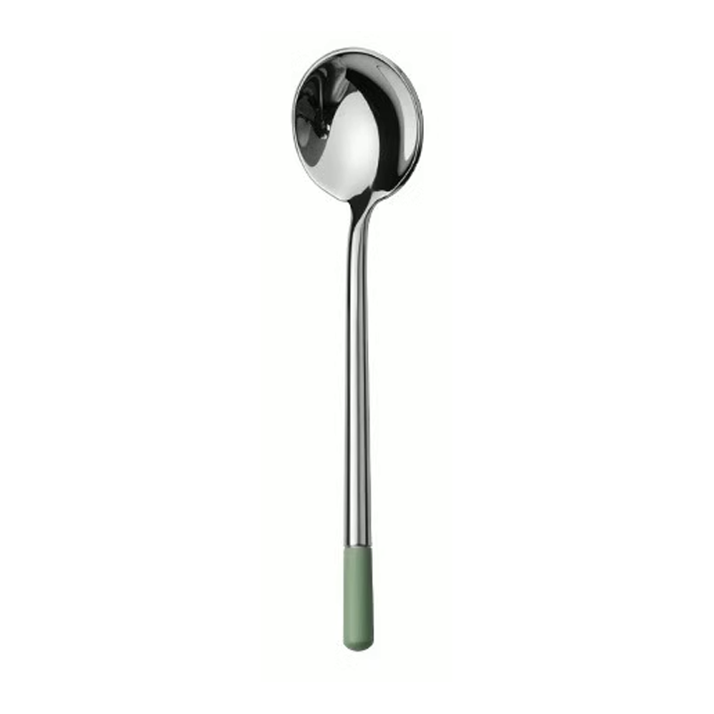 304 Stainless Steel Small Round Spoon Stirring Spoon Dessert Teaspoon