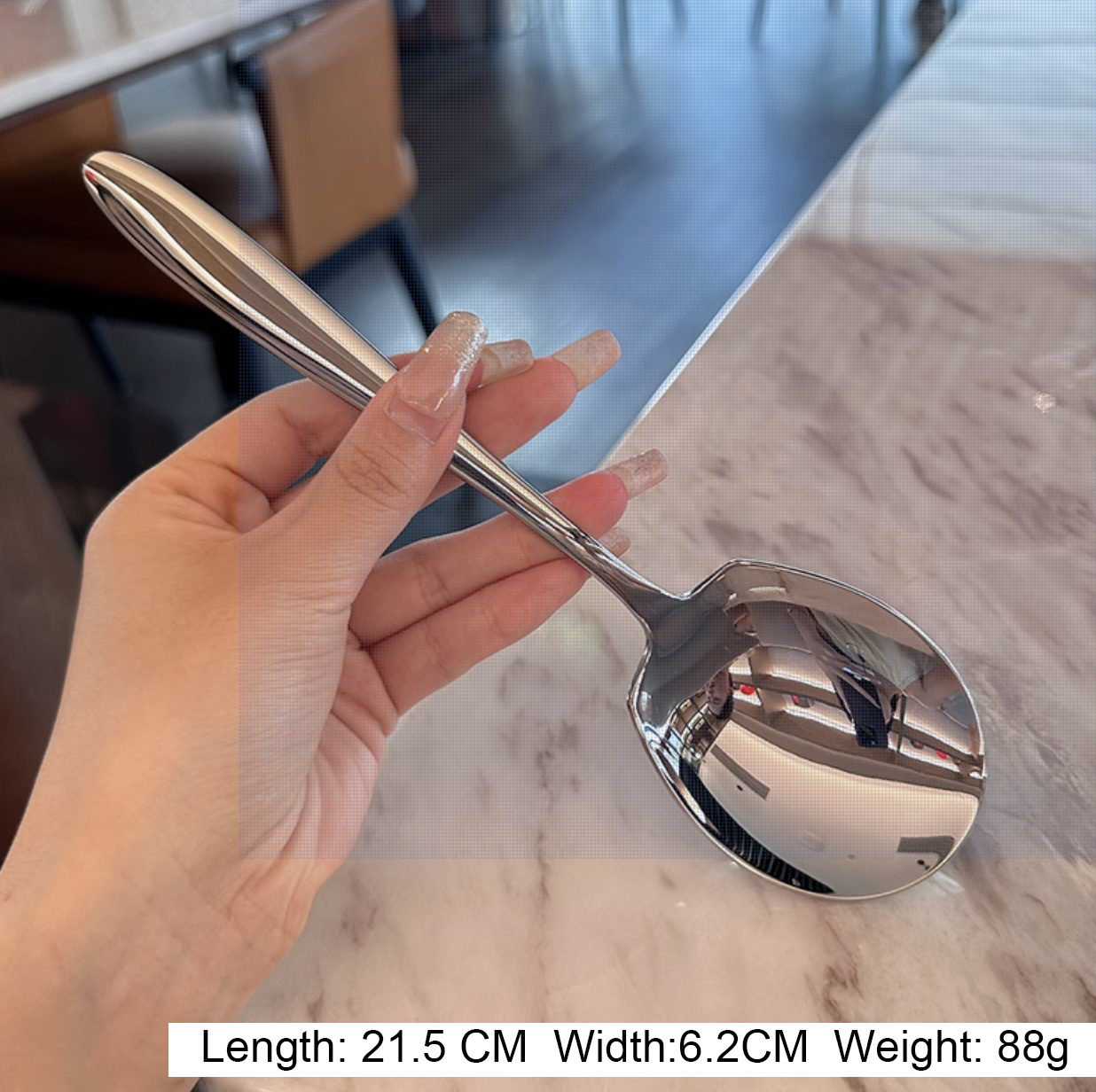 Stainless Steel Serving Spoon