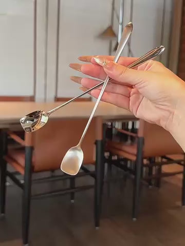 316 Stainless Steel Long-Handle Coffee Spoon