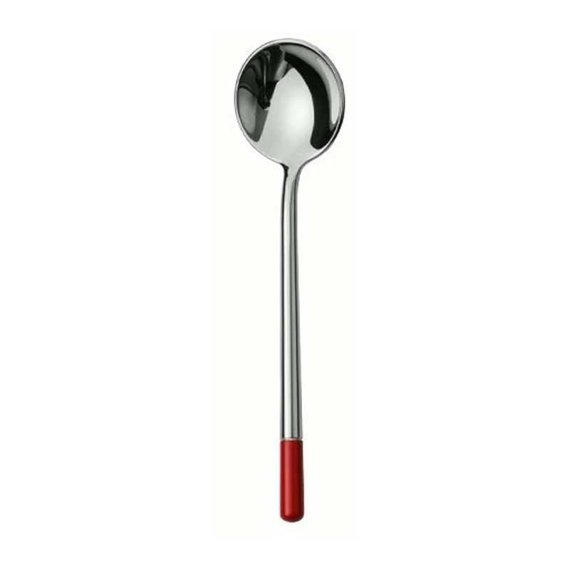 304 Stainless Steel Small Round Spoon Stirring Spoon Dessert Teaspoon